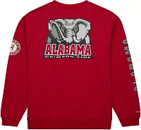 Mitchell & Ness Men's Alabama Crimson Tide All-Over Crew Neck 3.0 Pullover Sweatshirt