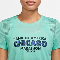 Nike Women's Dri-FIT Chicago Marathon Short Sleeve Running Top