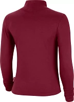 Nike Women's Oklahoma Sooners Crimson Essential Mock Neck Long Sleeve Shirt