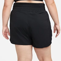 Nike Women's Dri-FIT One Plus Ultra High-Waisted 3" Brief-Lined Shorts (Plus Size)