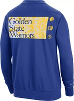 Nike Men's Golden State Warriors Courtside Standard Issue Crewneck Sweater