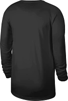 Nike Men's Brooklyn Nets Black Practice Long Sleeve T-Shirt