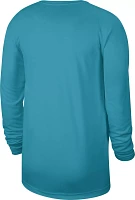 Nike Men's Charlotte Hornets Teal Practice Long Sleeve T-Shirt