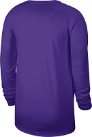 Nike Men's Los Angeles Lakers Purple Practice Long Sleeve T-Shirt