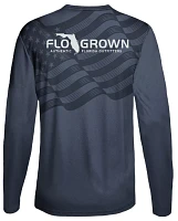 FloGrown Men's American Pride Long Sleeve Performance Shirt