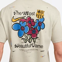 Nike FC Barcelona 2023 Swoosh Cream T-Shirt