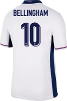 Nike Adult England Jude Bellingham #10 2024 Home Replica Jersey