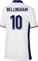 Nike Youth England Jude Bellingham #10 2024 Home Replica Jersey