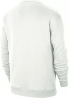 Nike Men's Georgia Bulldogs White Everyday Campus Crew Neck Sweatshirt