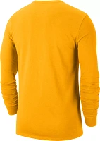 Nike Men's USC Trojans Gold Cotton Varsity Game Long Sleeve T-Shirt