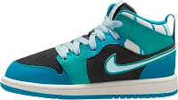 Jordan Kids' Preschool Air Jordan 1 Mid Sneaker School Basketball Shoes