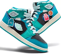 Jordan Kids' Grade School Air Jordan 1 Mid Sneaker School Basketball Shoes