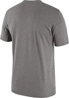 Nike Men's LSU Tigers Grey Authentic Tri-Blend T-Shirt