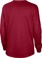 Nike Women's USC Trojans Cardinal Cotton Letterman Long Sleeve T-Shirt