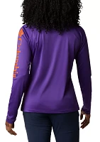 Columbia Women's Clemson Tigers Regalia Tidal Long Sleeve T-Shirt