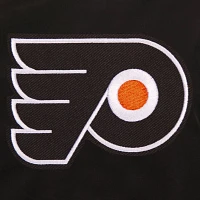 JH Design Philadelphia Flyers Black Bomber Jacket