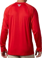 Columbia Men's Georgia Bulldogs Red Terminal Tackle Long Sleeve T-Shirt