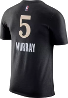 Nike Men's 2023-24 City Edition Atlanta Hawks Dejounte Murray #5 Black T-Shirt