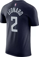 Nike Men's 2023-24 City Edition Los Angeles Clippers Kawhi Leonard #2 Navy T-Shirt