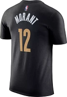 Nike Men's 2023-24 City Edition Memphis Grizzlies Ja Morant #12 Black T-Shirt