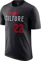 Nike Men's 2023-24 City Edition Miami Heat Jimmy Butler #22 Black T-Shirt