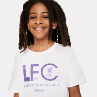 Nike Youth Liverpool FC 2023 Mercurial White T-Shirt