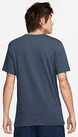 Nike Adult FC Barcelona 2023 Mercurial Blue T-Shirt