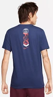 Nike Adult Paris Saint-Germain 2023 Mercurial Blue T-Shirt