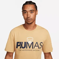 Nike Adult Pumas UNAM 2023 Mercurial Yellow T-Shirt