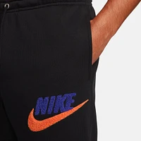 Nike Men's Club Fleece Brushed-Back Chenille Futura Joggers