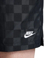 Nike Men's Club Flow Checkers Shorts