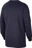 Nike Men's Marquette Golden Eagles Navy Long Sleeve T-Shirt