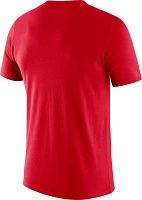 Nike Men's Ohio State Buckeyes Scarlet Loud Authentic Tri-Blend T-Shirt