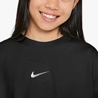 Nike Girls' Dance Dri-FIT Fleece Crewneck