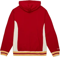 Mitchell and Ness Men's Atlanta Hawks Scarlet French Terry Hoodie