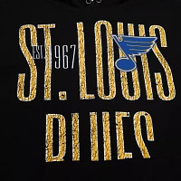 Mitchell & Ness St. Louis Blues Team OG Black Pullover Hoodie