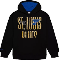 Mitchell & Ness St. Louis Blues Team OG Black Pullover Hoodie