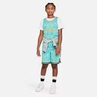 Nike Youth Liverpool FC x LeBron James 2023-2024 DNA Teal Shorts