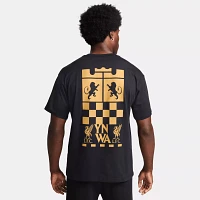 Nike Adult Liverpool FC x LeBron James 2023-2024 MAX90 Black/Gold T-Shirt