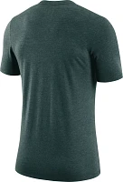 Nike Men's Michigan State Spartans Green Tri-Blend Retro Logo T-Shirt