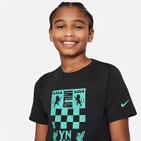 Nike Youth Liverpool FC x LeBron James 2023-2024 Black T-Shirt