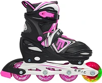 Epic Girls' Fury Adjustable Inline Skates