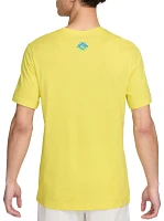 Nike Adult Brazil 2024 Essential Yellow T-Shirt