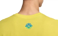 Nike Adult Brazil 2024 Essential Yellow T-Shirt