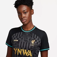 Nike Women's Liverpool FC x LeBron James 2023-2024 Black Replica Jersey