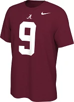 Nike Men's Alabama Crimson Tide Bryce Young  #9 Crimson Football Jersey T-Shirt