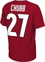 Nike Men's Georgia Bulldogs #24 Red Nick Chubb Football Jersey T-Shirt