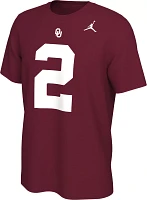 Nike Men's Oklahoma Sooners #2 Crimson Lamb Retro Football Jersey T-Shirt