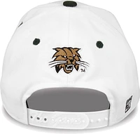 The Game Men's Ohio Bobcats White Bar Adjustable Hat