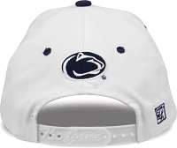 The Game Men's Penn State Nittany Lions White Bar Adjustable Hat